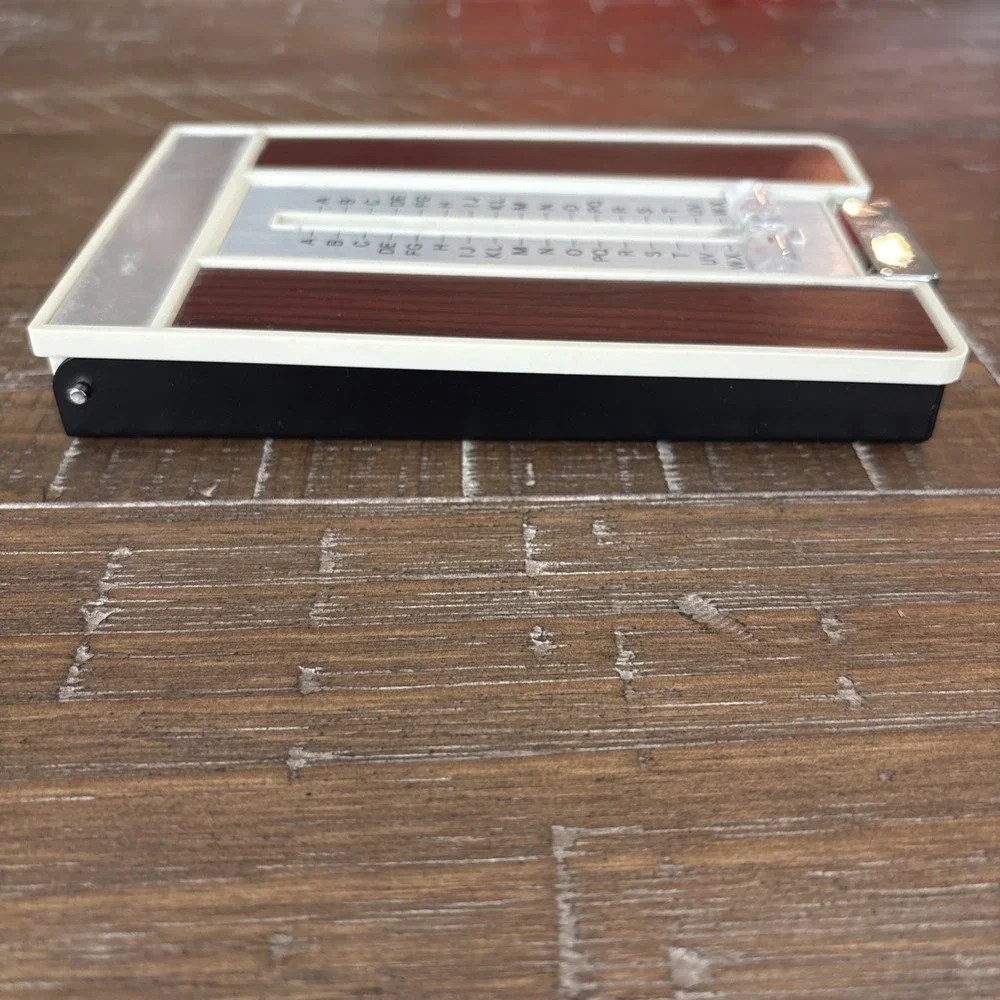 Vintage Rolodex Address Phone Directory w/ A–Z Slider Unused Pages